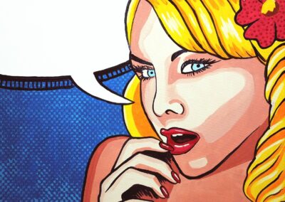 How to Paint Pop Art Portrait