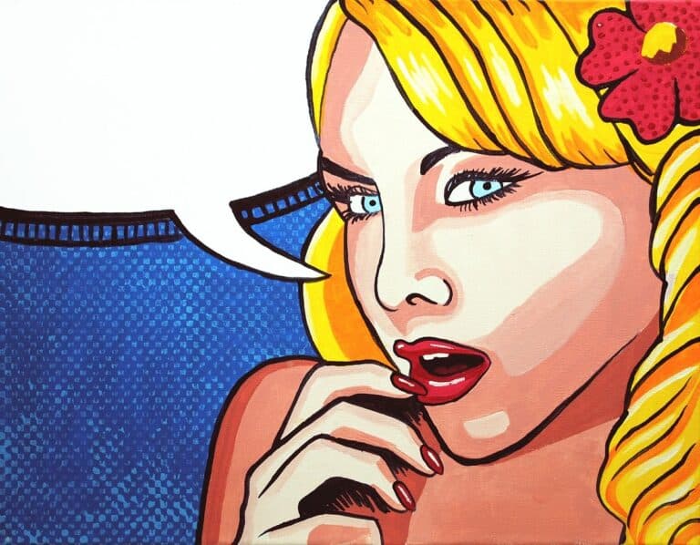 How to Paint Pop Art Portrait