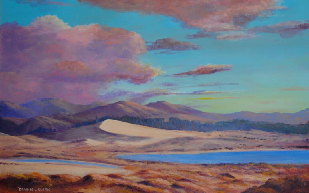 How to Paint Sunset Dunes in Acrylic