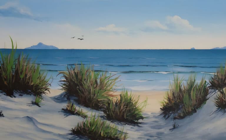 How to Paint the Sea in Acrylic