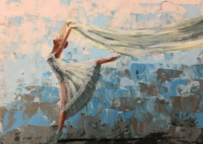 How to Paint a Ballerina in Acrylic