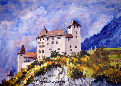 How to Paint an Ancient Castle in Watercolor