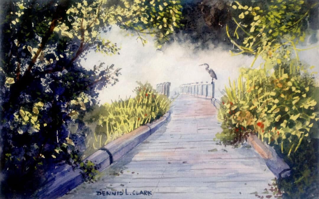 How to Paint Mist in Watercolour