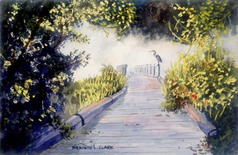 How to Paint Mist in Watercolour