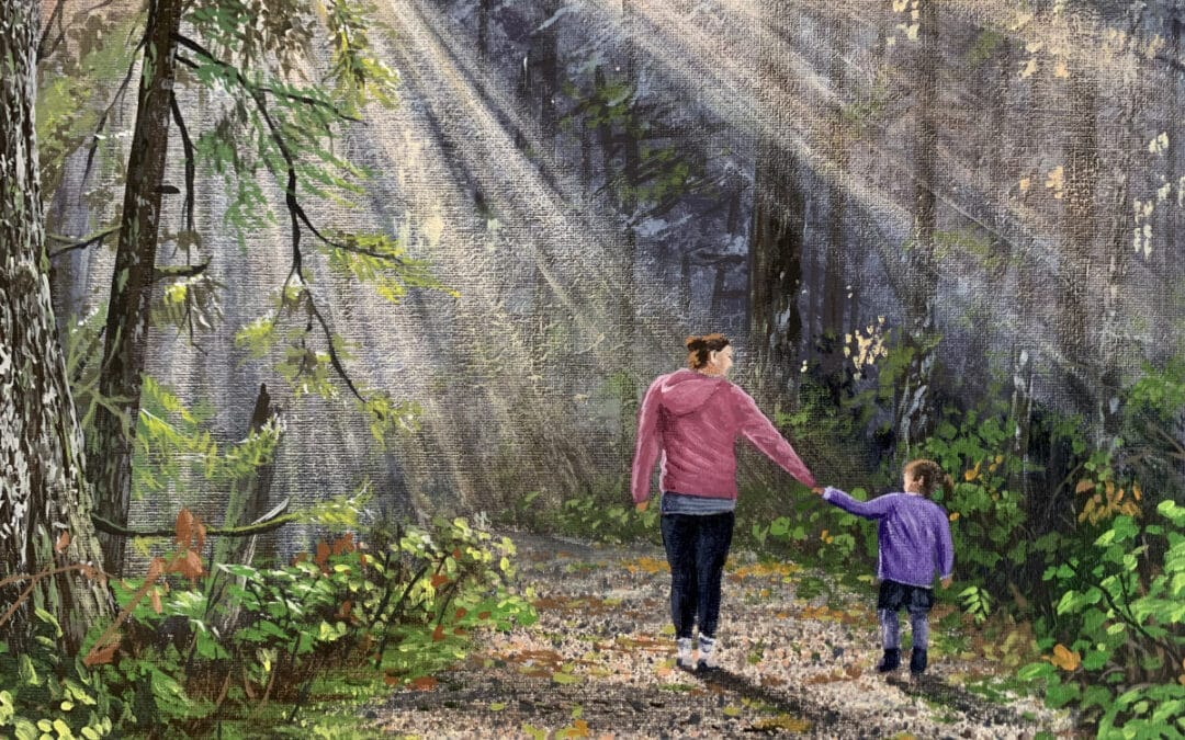 How to Paint a Forest Path