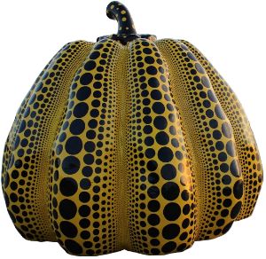 pumpkin with dot art