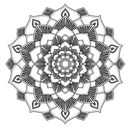 flat mandala