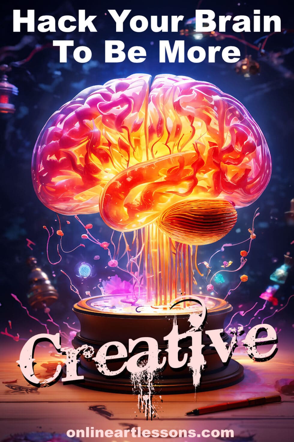 Hack Your Brain to Be More Creative Online Art Lessons