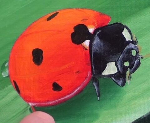 How to Paint a Ladybug in Oil | Online Art Lessons