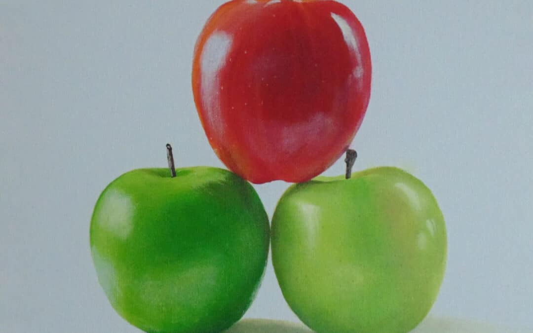 How to Paint Apples in Acrylic