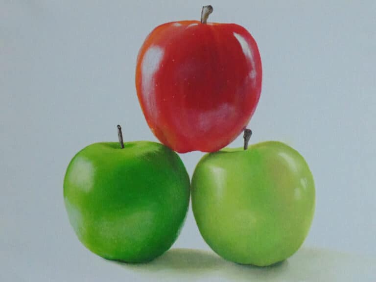 How to Paint Apples in Acrylic