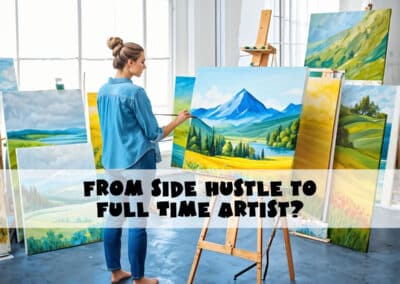 From Side Hustle to Full Time Artist?