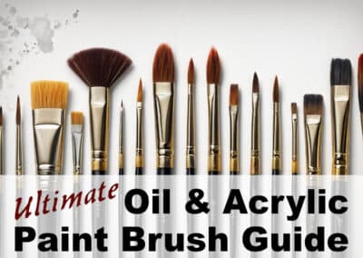 Guide to Paint Brushes in Oil and Acrylic Painting