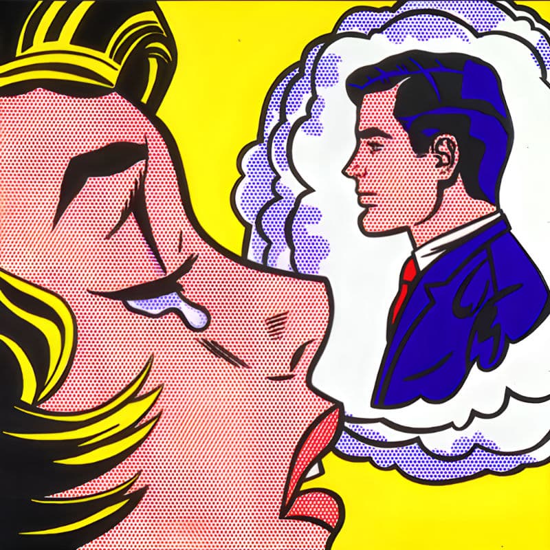 history-of-pointillism-8-lichtenstein-thinking-of-him-800-80
