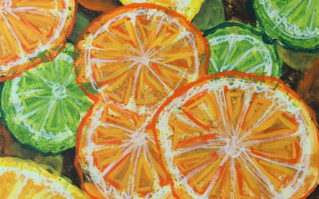 Impressionistic Fruit