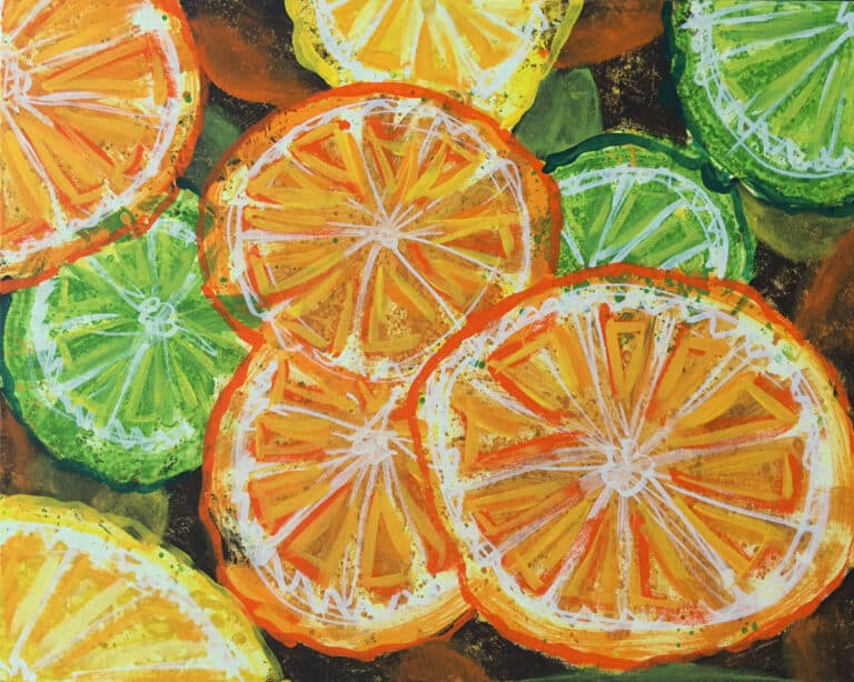 Impressionistic Fruit