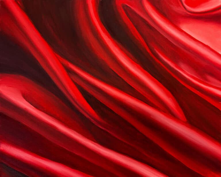 How to Paint Fabric Folds in Oil