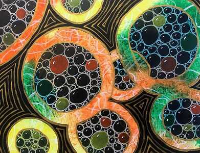 22 how to paint abstracts using shapes citrus abstract